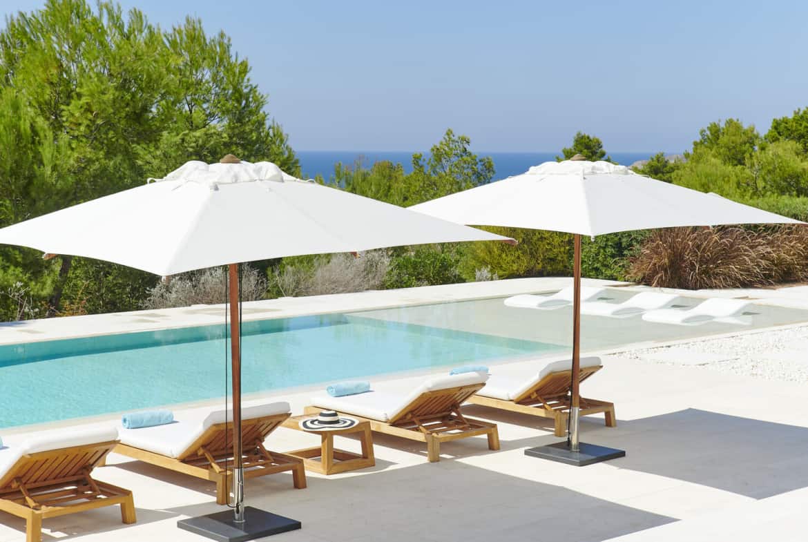 modern luxury villa ibiza, modern luxury villa, villa calm ibiza