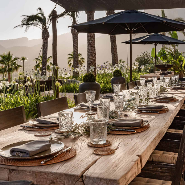 exclusive villa in Mallorca dinning
